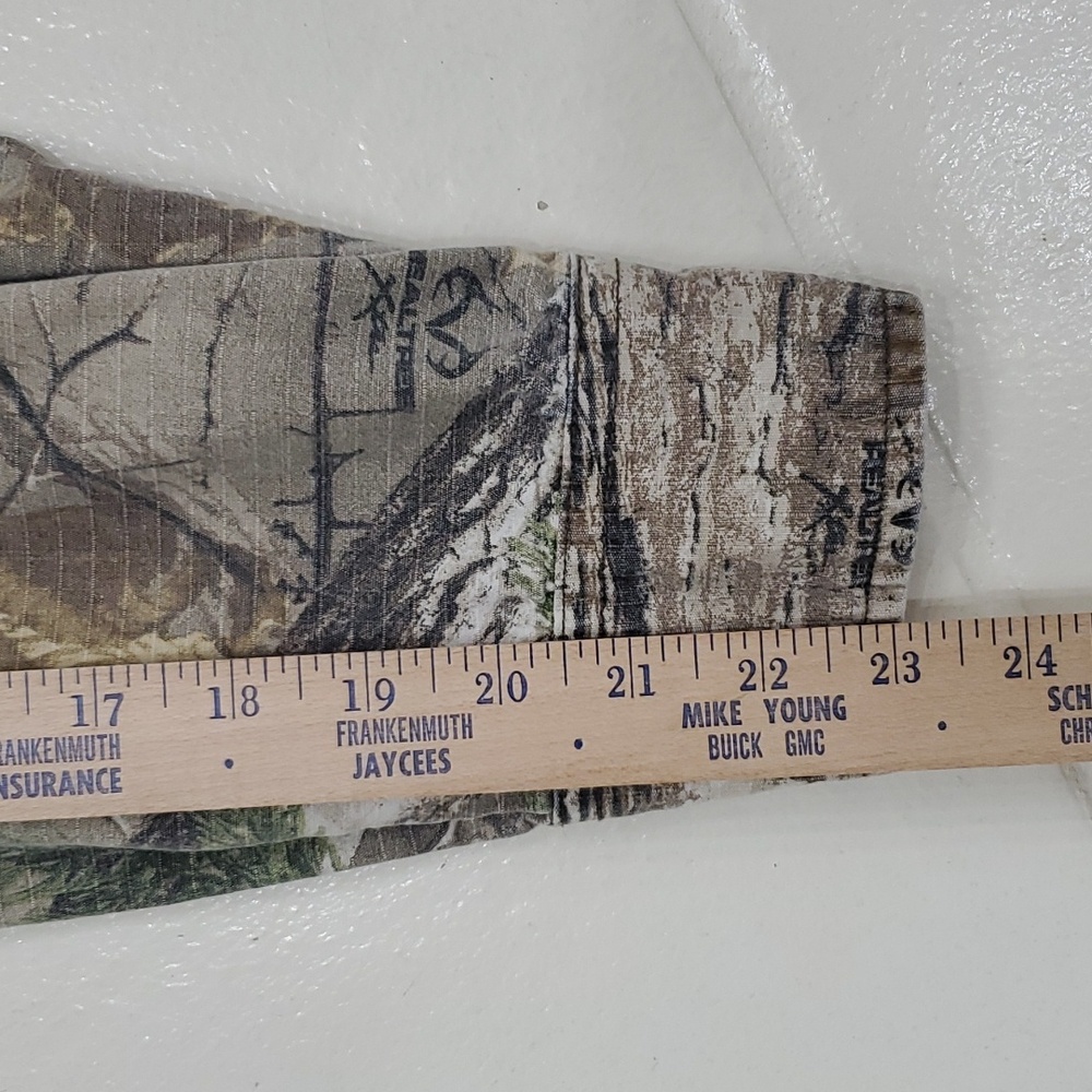 Bushmaster shirt men's size 2XL tan Realtree camouflage button down ripstop - Picture 8 of 14